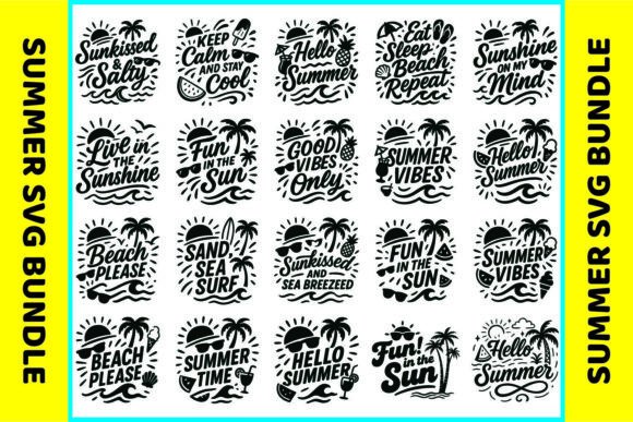 Download Fun Summer SVG for Cricut Projects - Cricut projects Collection