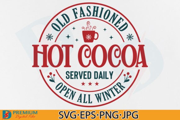 Download Hot Cocoa SVG, Farmhouse Christmas Sign - Farmhouse christmas sign Collection