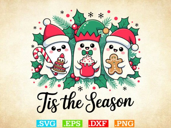 Download `Tis the Season Svg,Spooky Christmas Svg - Tis the season Collection