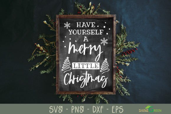 Download Merry Little Farmhouse Christmas Sign - Farmhouse christmas sign Collection